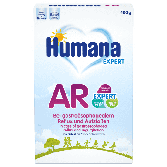 Humana AR Мляко за кърмачета със склонност към оригване и повръщане 400гр.