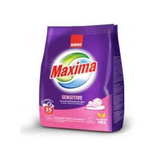 Sano Maxima Концентриран прах за пране Сензитив 1,25кг/ 35 пранета