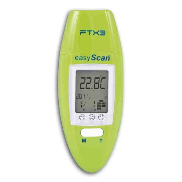 Visiomed Термометър за ухо и чело EasyScan - зелен с функция говор