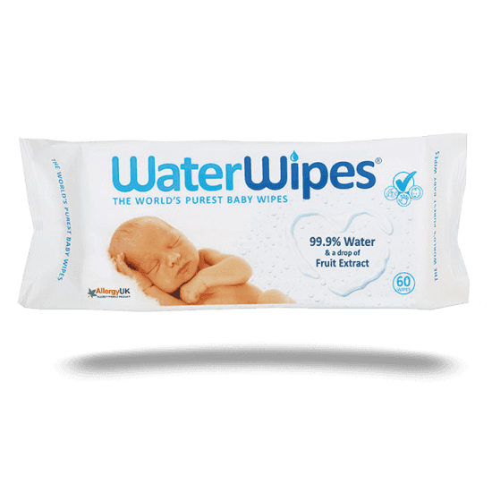 Water Wipes 99,9% вода Почистващите бебешки кърпички 60 бр