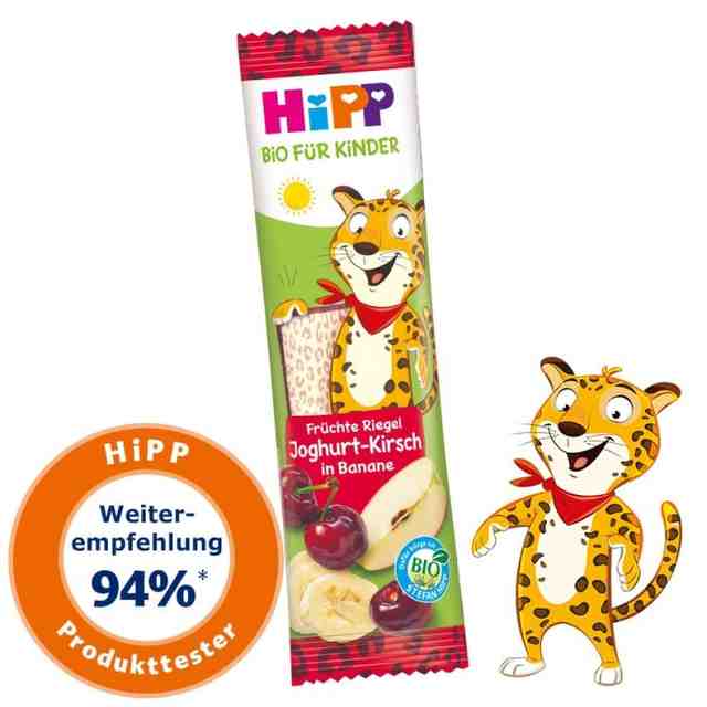 HIPP БИО Плодов бар Леопард 23гр. от 12 месец