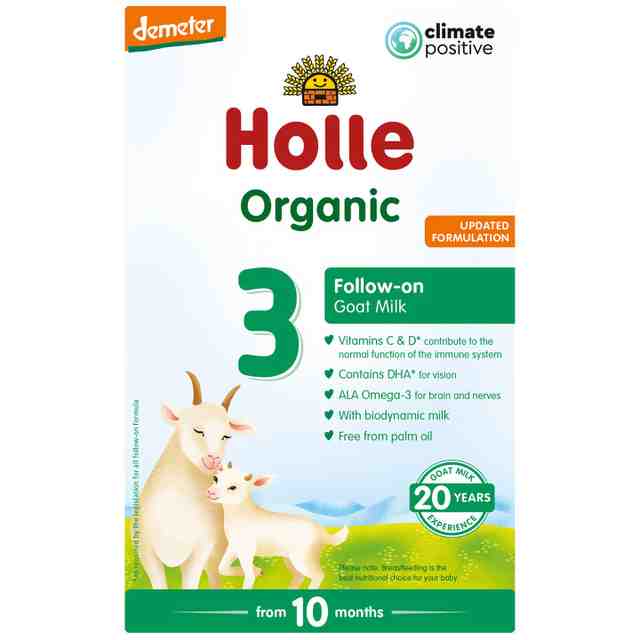 HOLLE Organic 3 Козе Преходно мляко след 10 месец, 400 гр.
