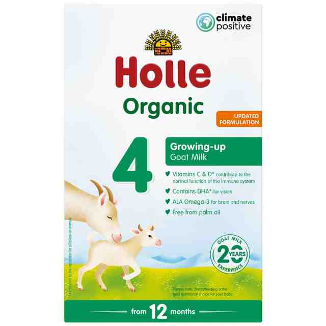 HOLLE Organic 4 Козе мляко Преходно след 12 месец, 400 гр.