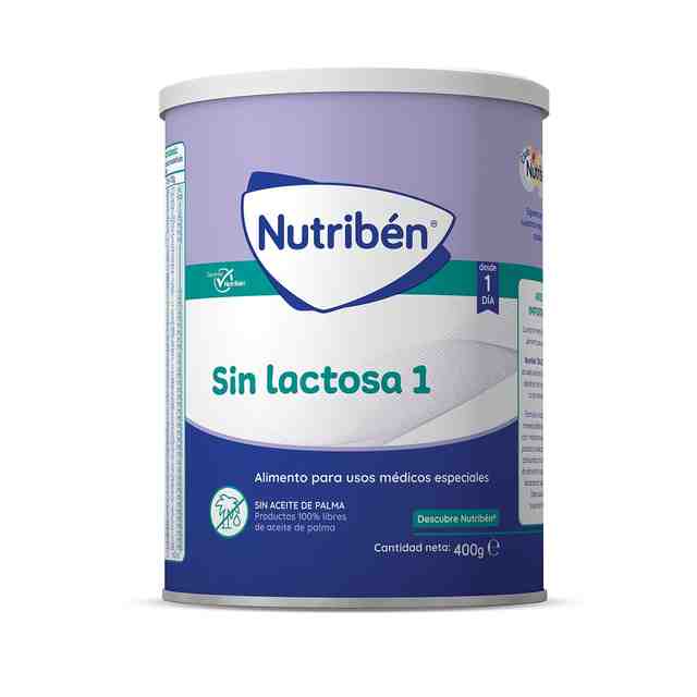 NUTRIBEN SIN LACTOSA 1 Мляко без Лактоза за новородени, 400 гр.