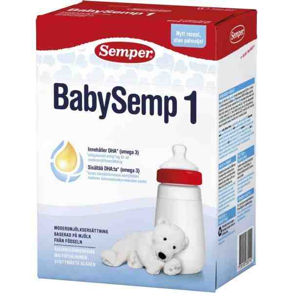 Semper Мляко за кърмачета Baby Semp 1, 800 гр