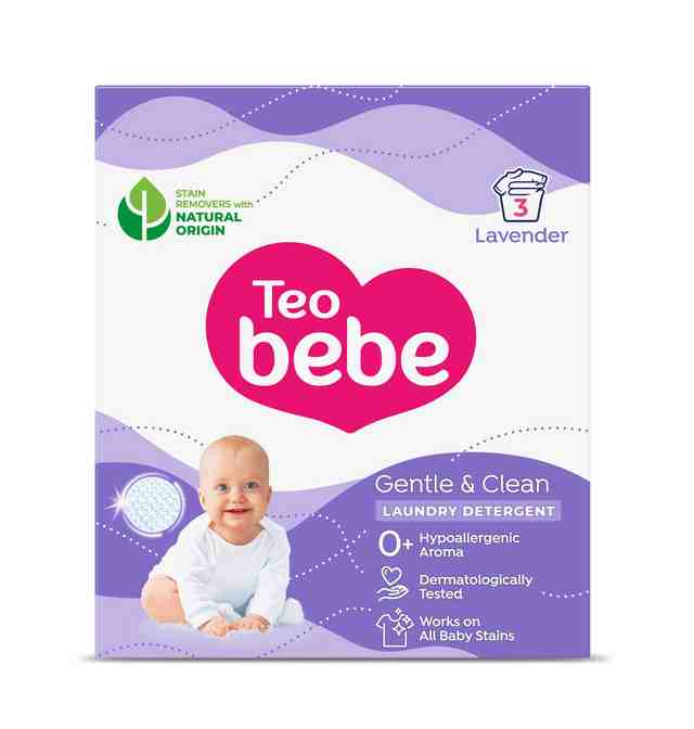 Teo bebe Cotton Soft Прах за пране 225гр. Лавандула