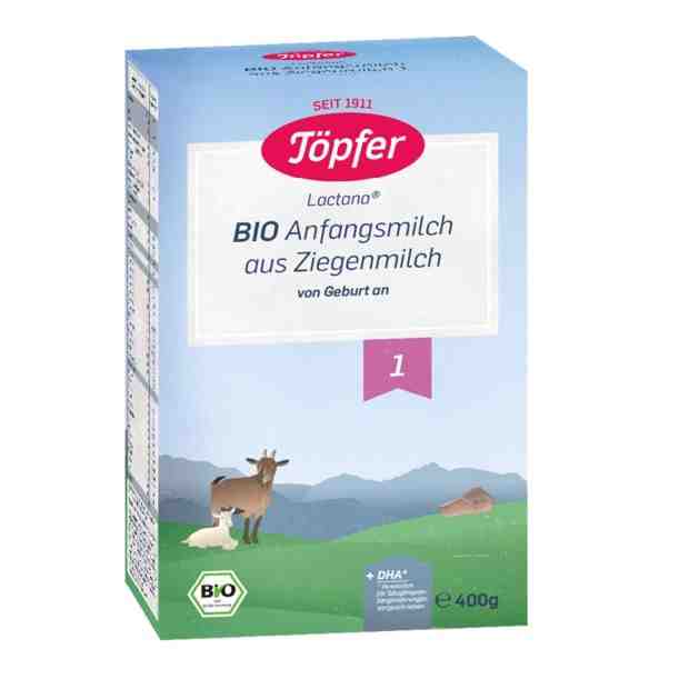 Topfer LACTANA BIO 1 Козе мляко за кърмачета от 0-6 месеца, 400 гр.
