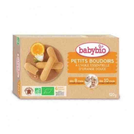 Babybio Био бисквити за бебета 120 гр след 8 месец