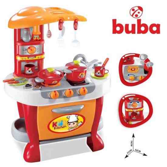 Buba Детска кухня Little Chef, Червена