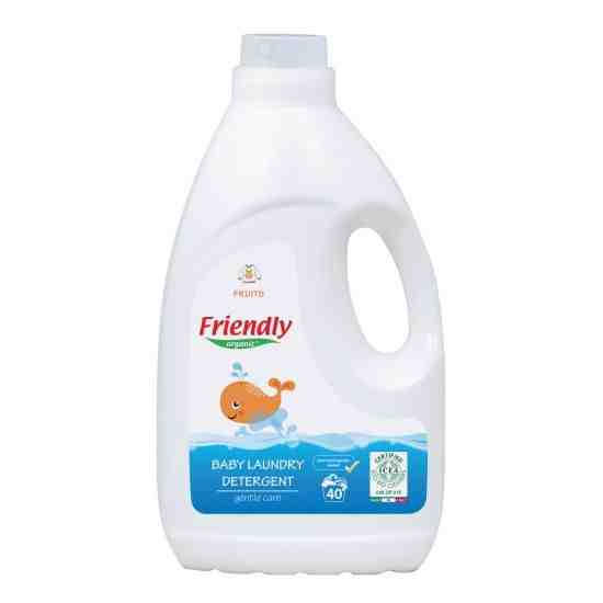 Friendly Organic Препарат за пране на бебешки дрехи - Цветя, 2л, 40 пранета