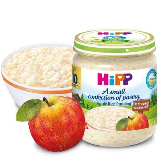 HIPP БИО Мляко с ориз и ябълка 200гр. от 10 месец