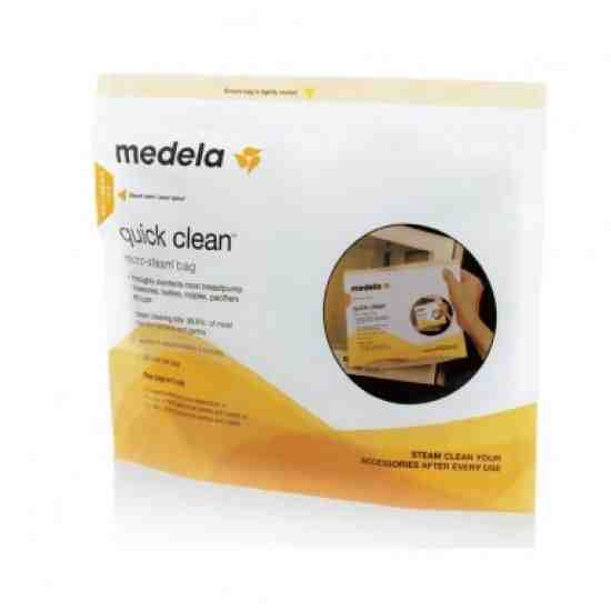 Medela Торбички за микровълнова стерилизация Quick Clean 5 бр.