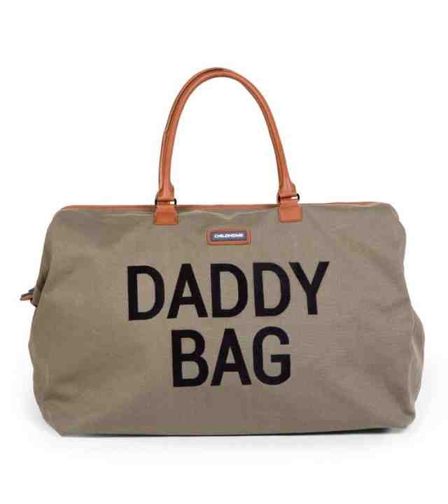 CHILDHOME Daddy Bag Чанта за Татко, Canvas Khaki