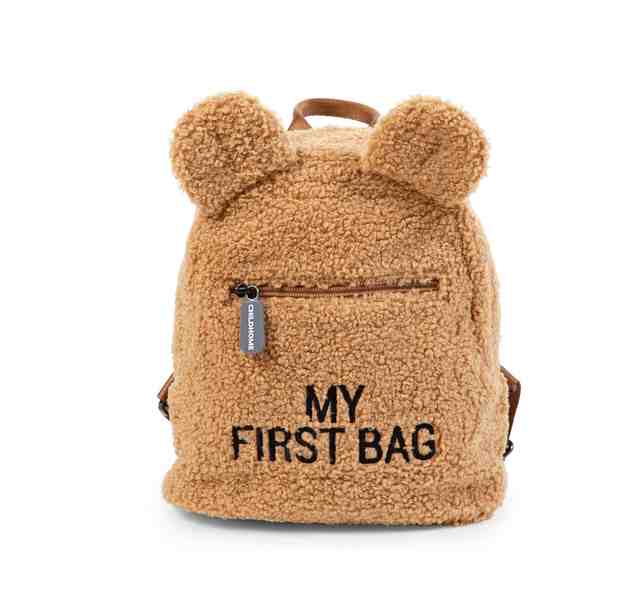CHILDHOME My First Bag Детска Раница Teddy, Кафява