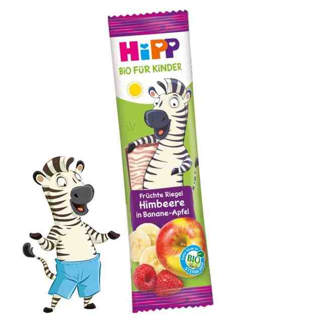 HIPP БИО Плодов бар Зебра 23гр. от 12 месец