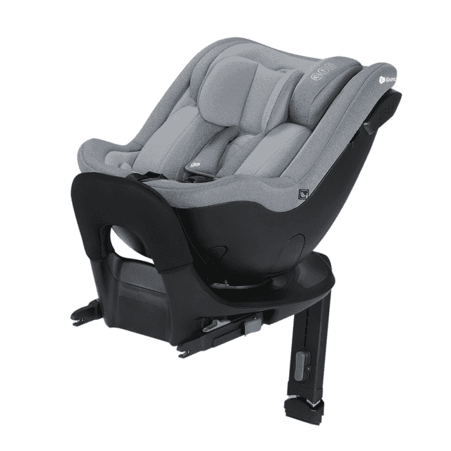 KinderKraft Столче за кола I-GUARD, Cool Grey, 0-18 kg